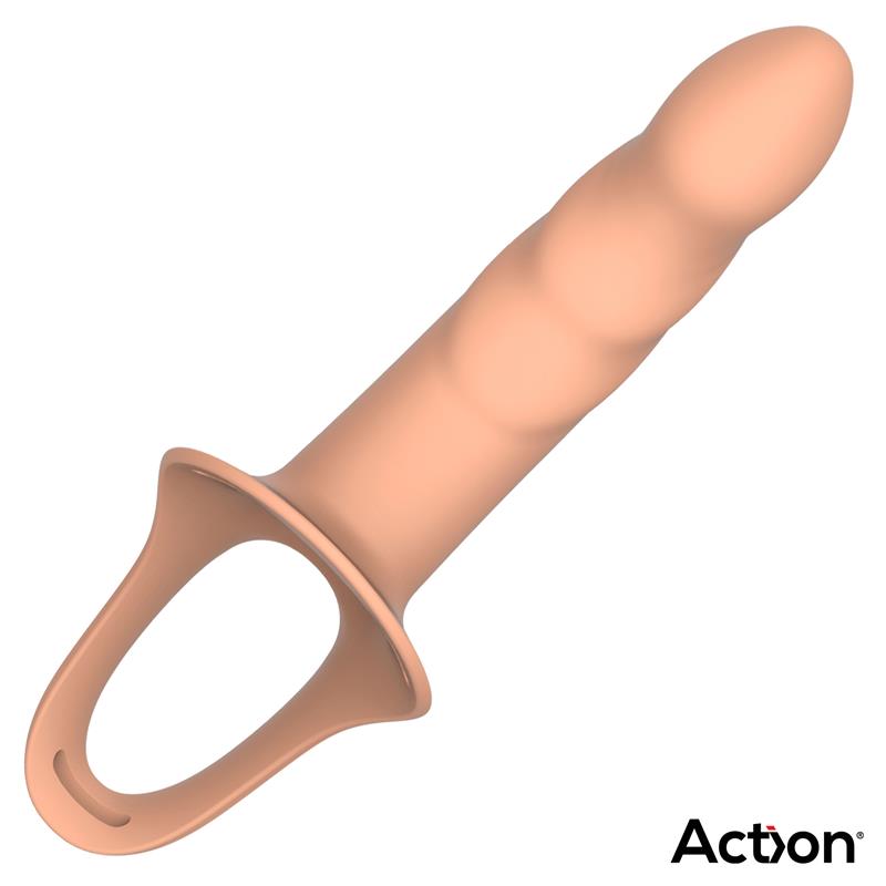 Arnes Strap On con Dildo Hueco Silicona Premium Talla S