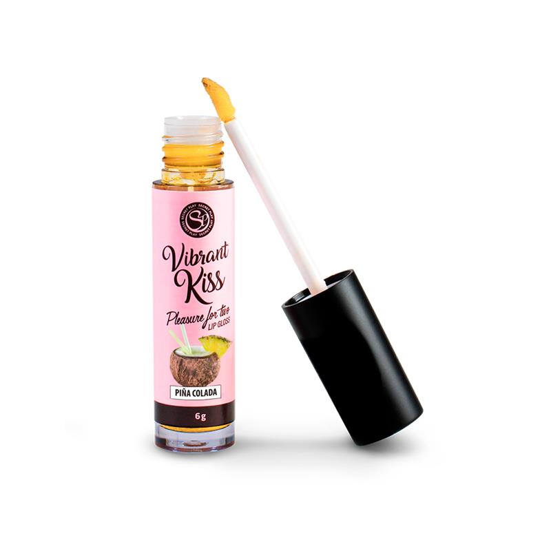 Lip Gloss Vibrant Kiss Sabor Pina Colada