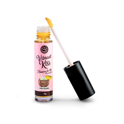 Lip Gloss Vibrant Kiss Sabor Pina Colada