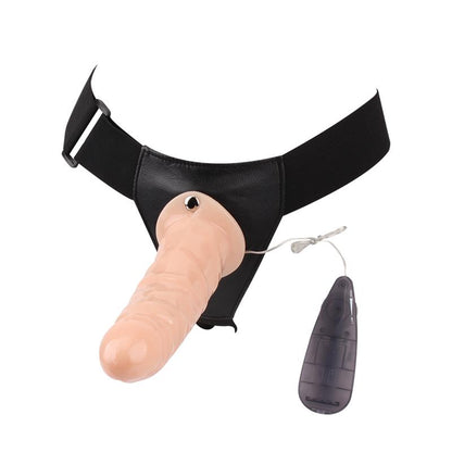 Arnes con Dildo Hueco y Vibracion 75