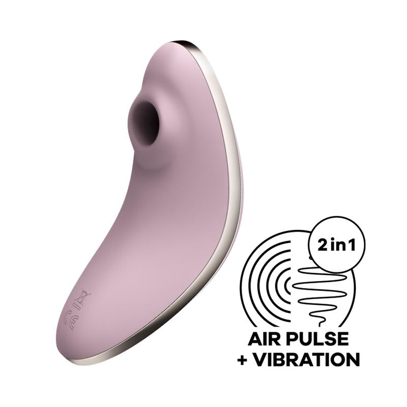 Succionador de Clitoris y Vibracion Vulva Lover 1 Violeta